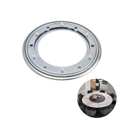 Rodízio Prato Giratório Redondo Fgvtn 310 Mm Em Aço Zincado Para Tampo Mesa