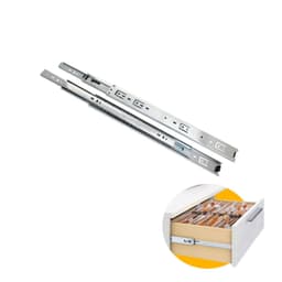 Corrediça Trilho Telescópico de 25 Cm H35 Light 30kg Hd