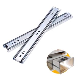 Corrediça Trilho Telescópico de 45 Cm H45 Steel 40kg Hd