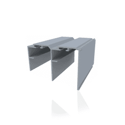 Trilho Superior Sistema Agility Plus Rm209 Rometal 18 Mm