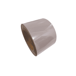Fita de Borda Pvc Na Cor Gianduia Cristallo Fumê Lacca Liso - Rehau de 64 Mm X 1 Metro