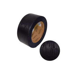 Fita de Borda Pvc Na Cor Preto Silk Confort Guararapes P133 de 64 Mm X 1 Metro