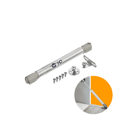 Pistão Standard A Gás Força Inverso de 100 Newtons Para Porta Hd