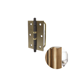 Dobradiça Antique Com Alça Para Porta Camarão 3" 1/2" X 2" 5/16" A Unidade