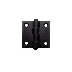 Dobradiça Em Alumínio Preto 40 X 40 Mm Para Portas