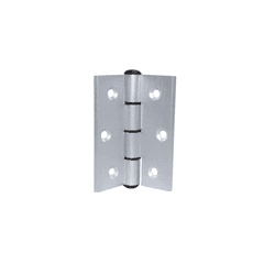 Dobradiça Comum Em Alumínio Fosco 70 X 57,5 Mm Mk