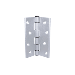 Dobradiça Comum Em Alumínio Fosco 90 X 64 Mm Mk