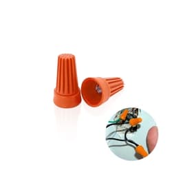 Conector Isolante Elétrico Para Fios P2h Laranja