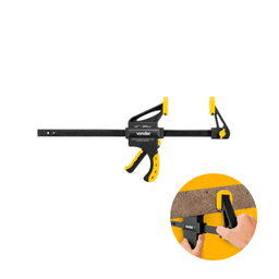 Grampo Tipo Sargento Aperto Rápido 304 Mm Ga 612 Vonder