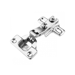 Dobradiça Para Móveis Curva Com Calço 26 Mm