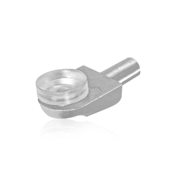 Suporte Prateleira Vidro Paralelo Niquelado