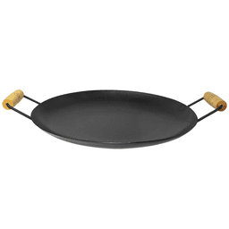 Chapa Disco de Arado Redondo Lisa de 60 Cm de Aço Para Bife Mk