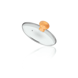 Tampa Redonda de Vidro Temperado de 17 Cm Panela E Frigideira Mk