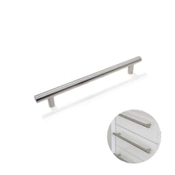 Puxador Haste Redondo Aço Inox 201 Escovado 448 Mm / 70 Cm Para Gavetas Renna