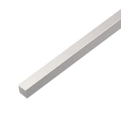 Trilho Maciço Para Janelas de Correr 6x6mm Napoleão - 3 Metros