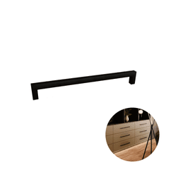 Puxador 288 Mm Preto Rezzo Il811